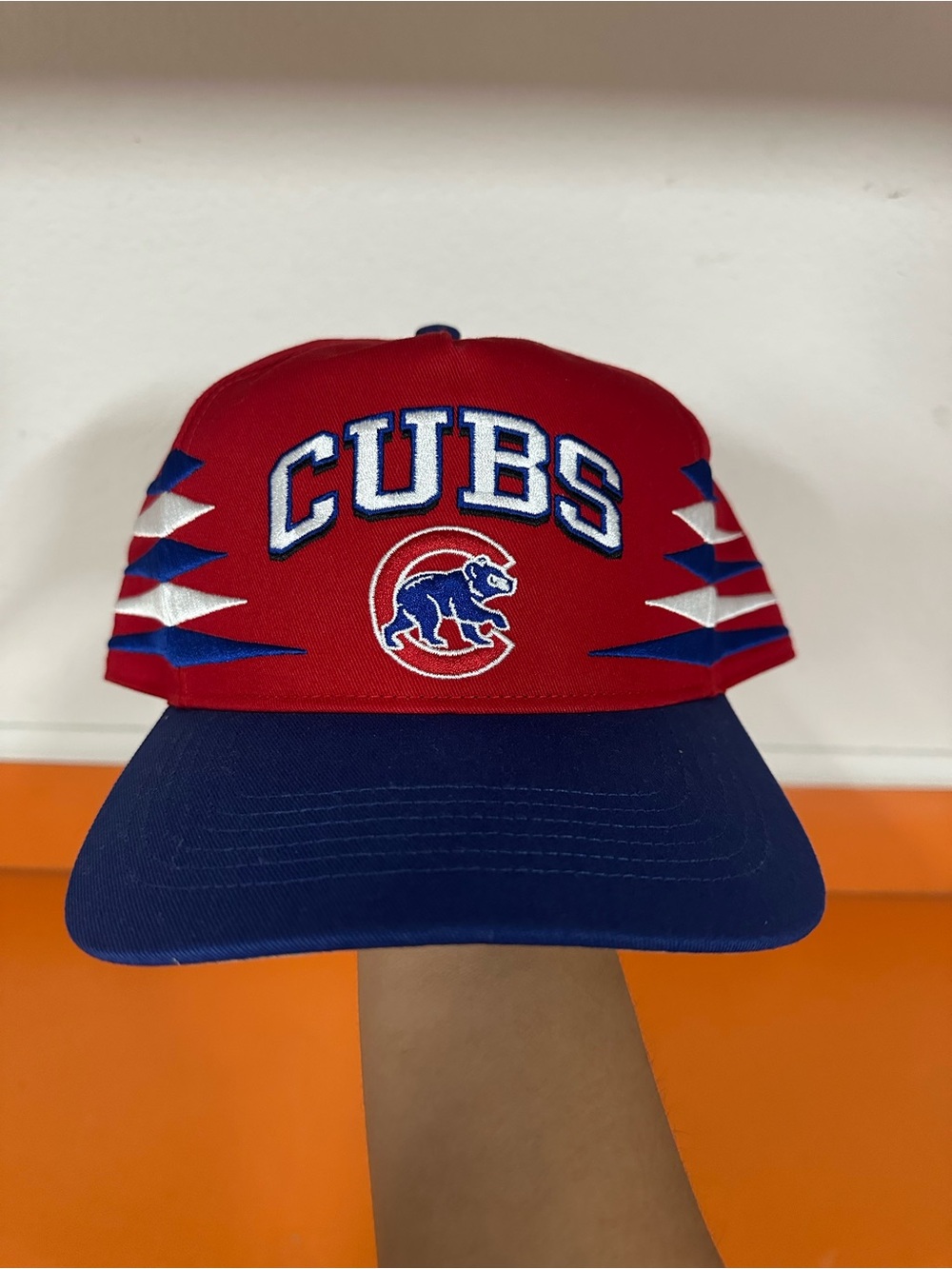 Chicago Cubs Diamond Cut Snapback Hat Forty Seven